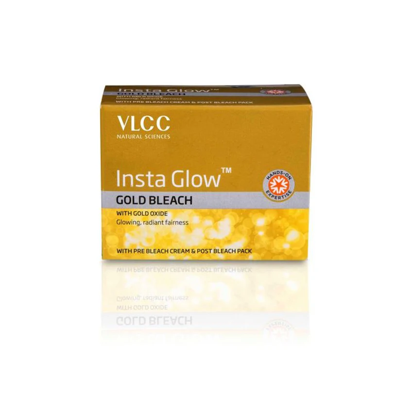 VLCC Insta Glow Gold отбеливатель травяной крем для сияющей справедливости и осветления оптом по уходу за кожей из Индии