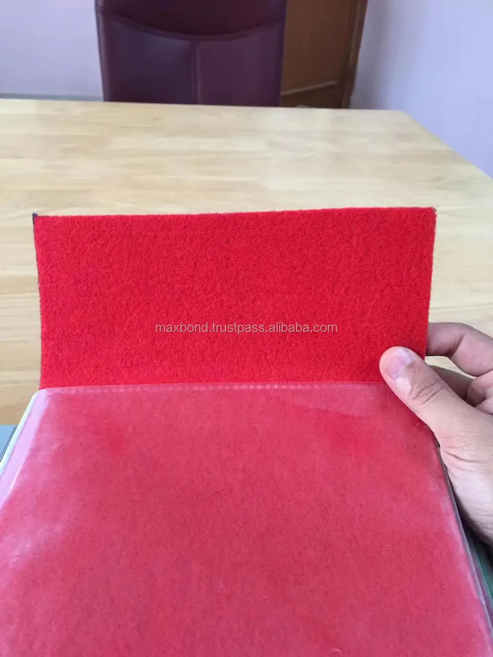 100% Recycled Needle Punched Polyester Non Woven Fabric roll, non-woven fabric felt carpet for car mats from VN