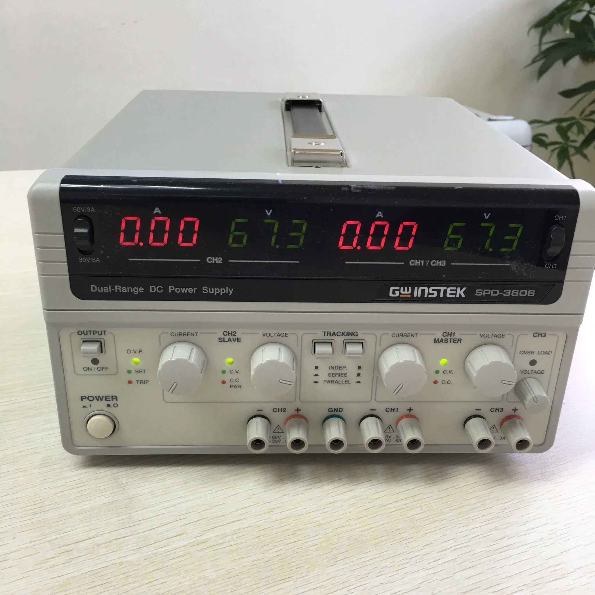 SPD-3606 Multiple Output Dual Range D.C. Power Supply gwinstek
