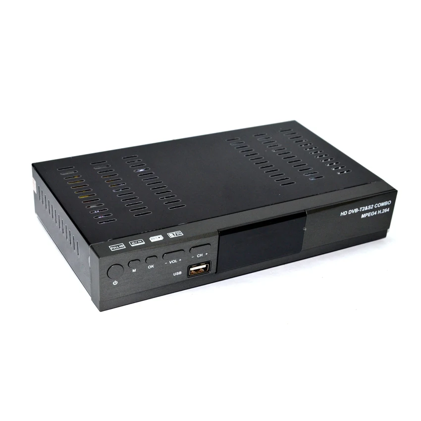 UUvision Digital S2+T2 HD DVB Receiver Combo Decoder Support powerVU TV3 biss 3Gwifi CA IKS CCCAM IKS  Share Key