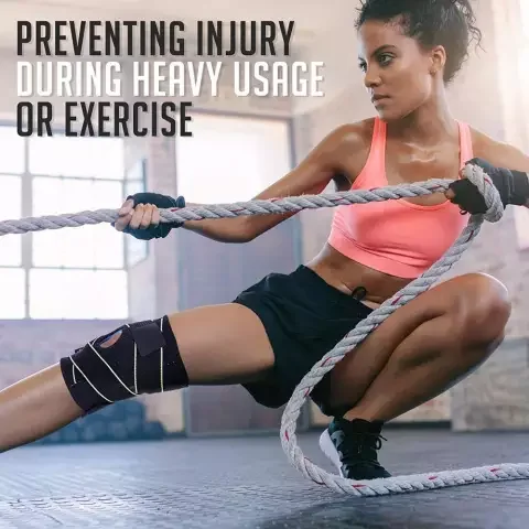 Лидер продаж 2012 эластичная повязка на колено для тяжелой атлетики зеленая