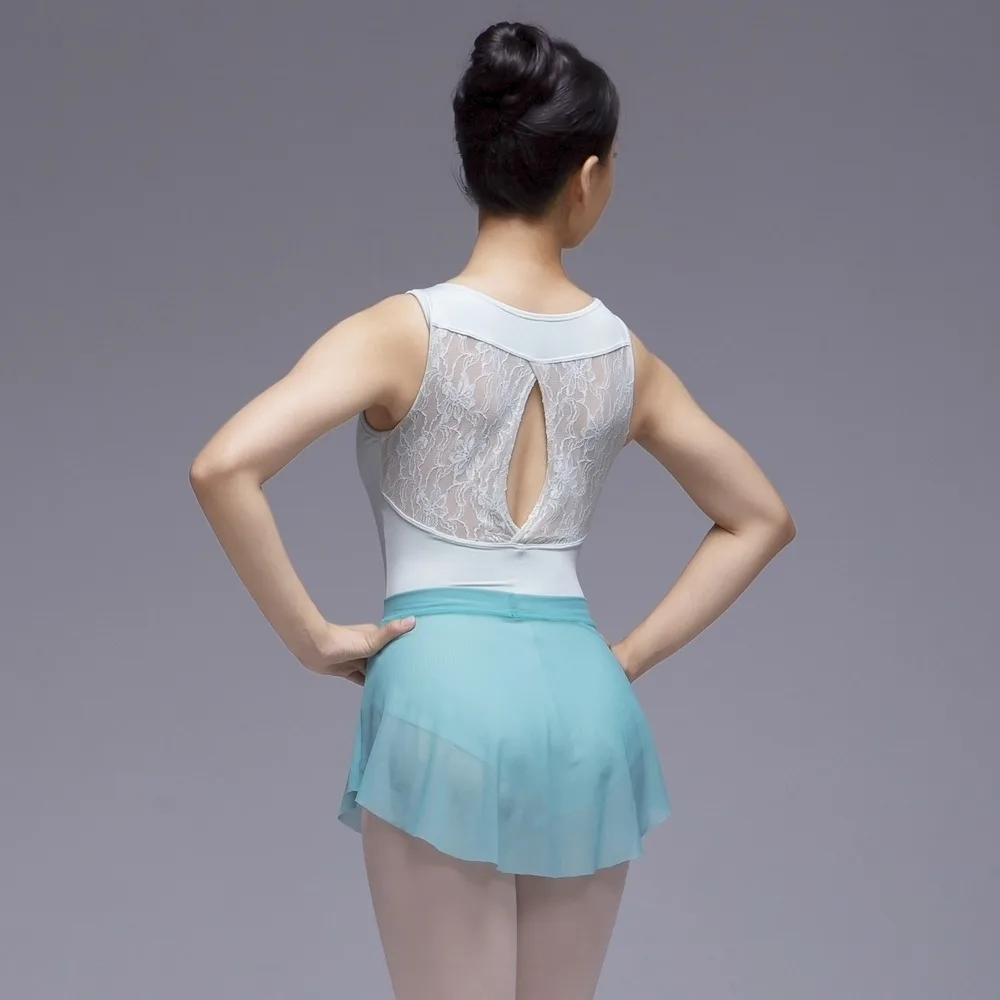 
Dancewear Lace Keyhole Dance Leotard Women Ballet Leotard 
