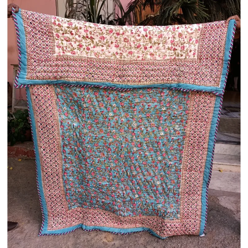 Красивые хлопковые стеганые зимние стеганые одеяла ручной работы для домашнего постельного белья, разноцветные стеганые одеяла с принтом, размер King Size