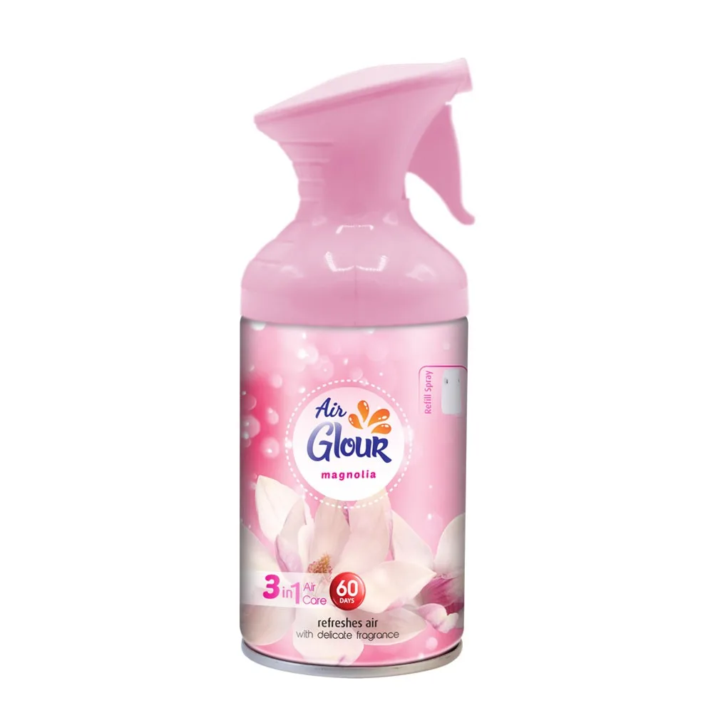 250 ML Coconut Scent Air Freshener with Special Trigger Design 3 in 1 Car Usage 60 Days Private Label Availability Made Turkey