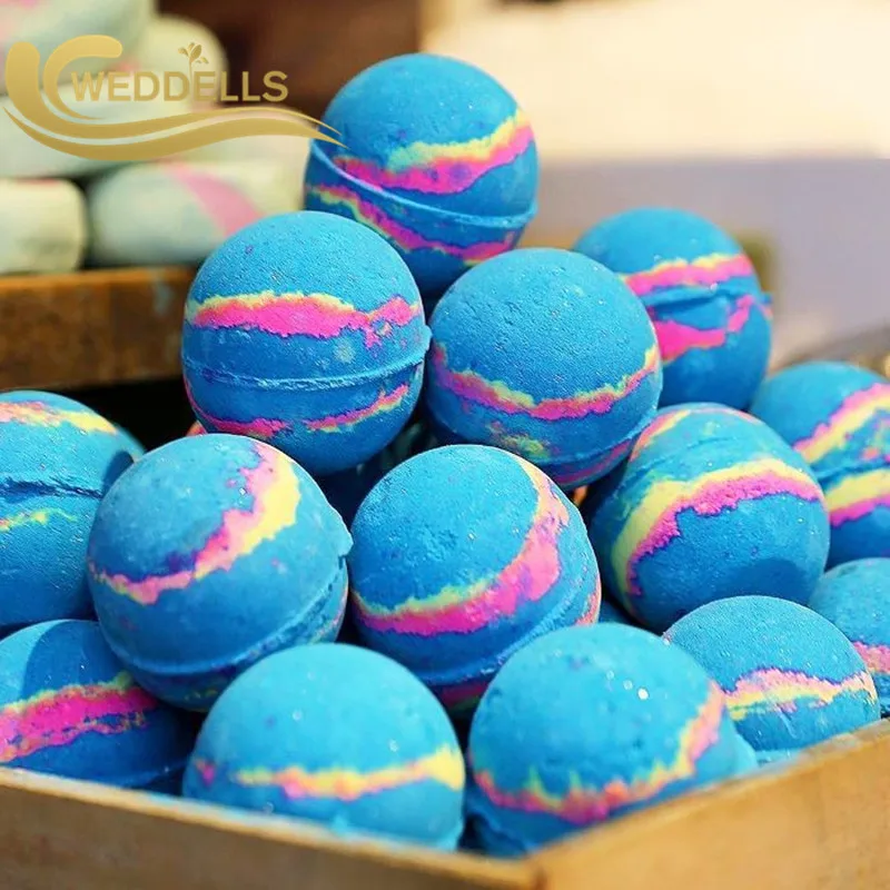 Weddells Colourful Natural Ingredients Handmade Bath Bombs wholesale