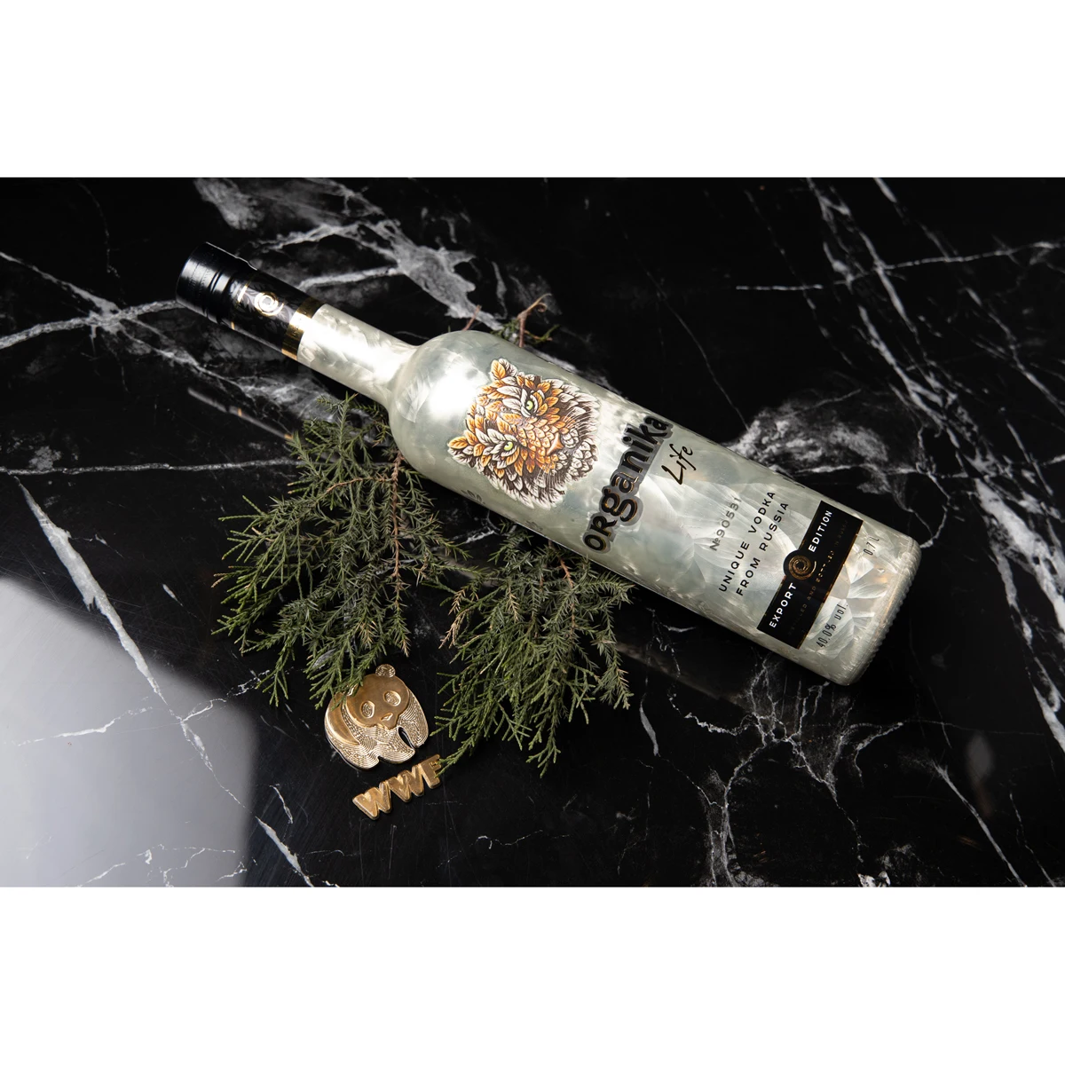
Great quality Organika Life vodka with Sagan-Daila extract 700ml glass bottle, alcoholic beverages 