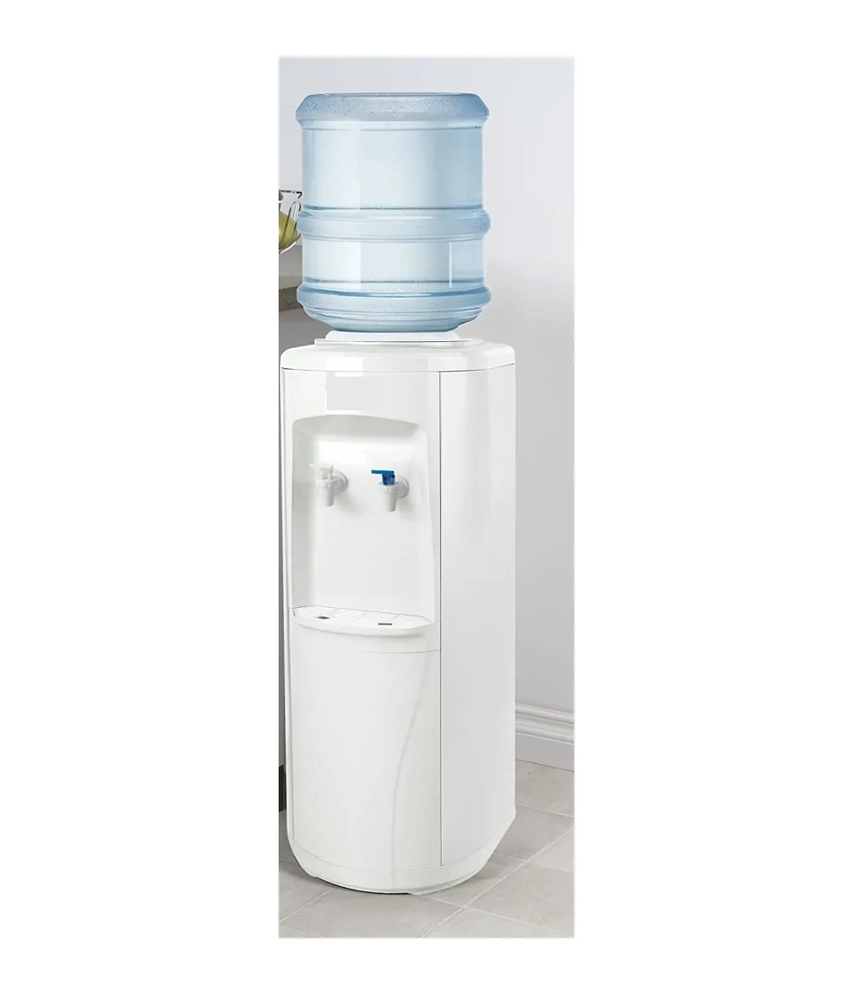 Top Load Floor Standing Room Cold Standard Taps, White water dispenser, one size