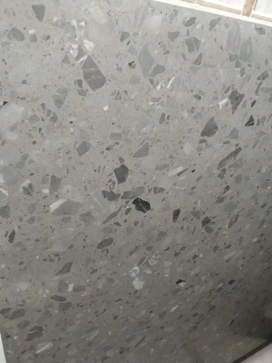 Плита terrazzo полированная столешница искусственный мраморный камень