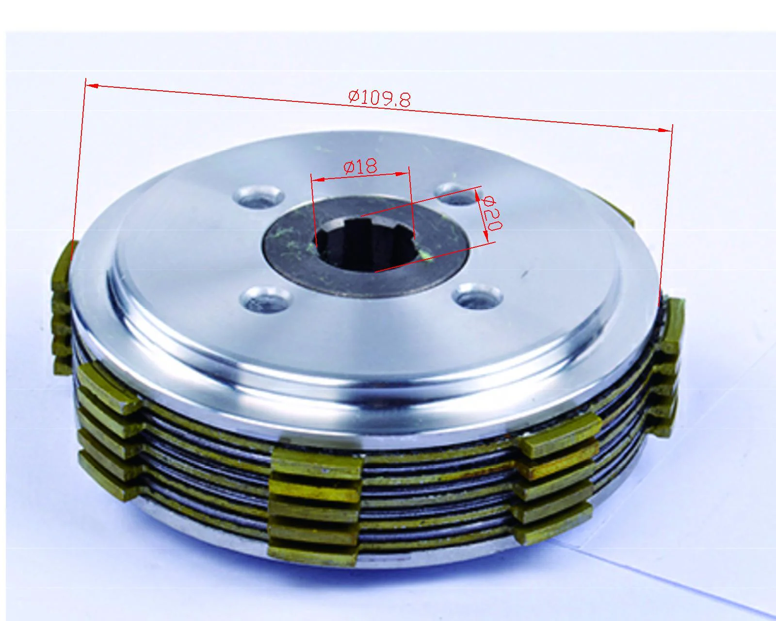 
Taizhou Yizhao Motorcycle Clutch Assembly Series---model number GS-125 