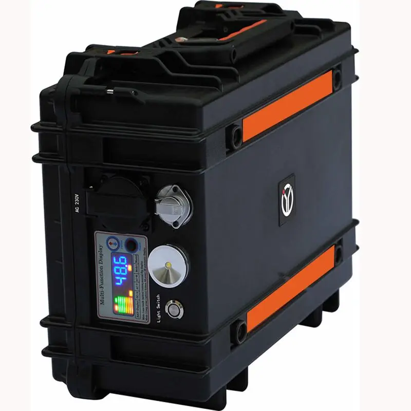 Portable Solar Generator 2000W lithium battery suitcase portable power station Output 110V/220V