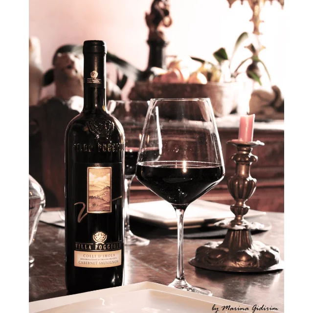 Вилла Poggiolo высшее итальянское качество 2018 Cabernet Sauvignon Dop красное вино для
