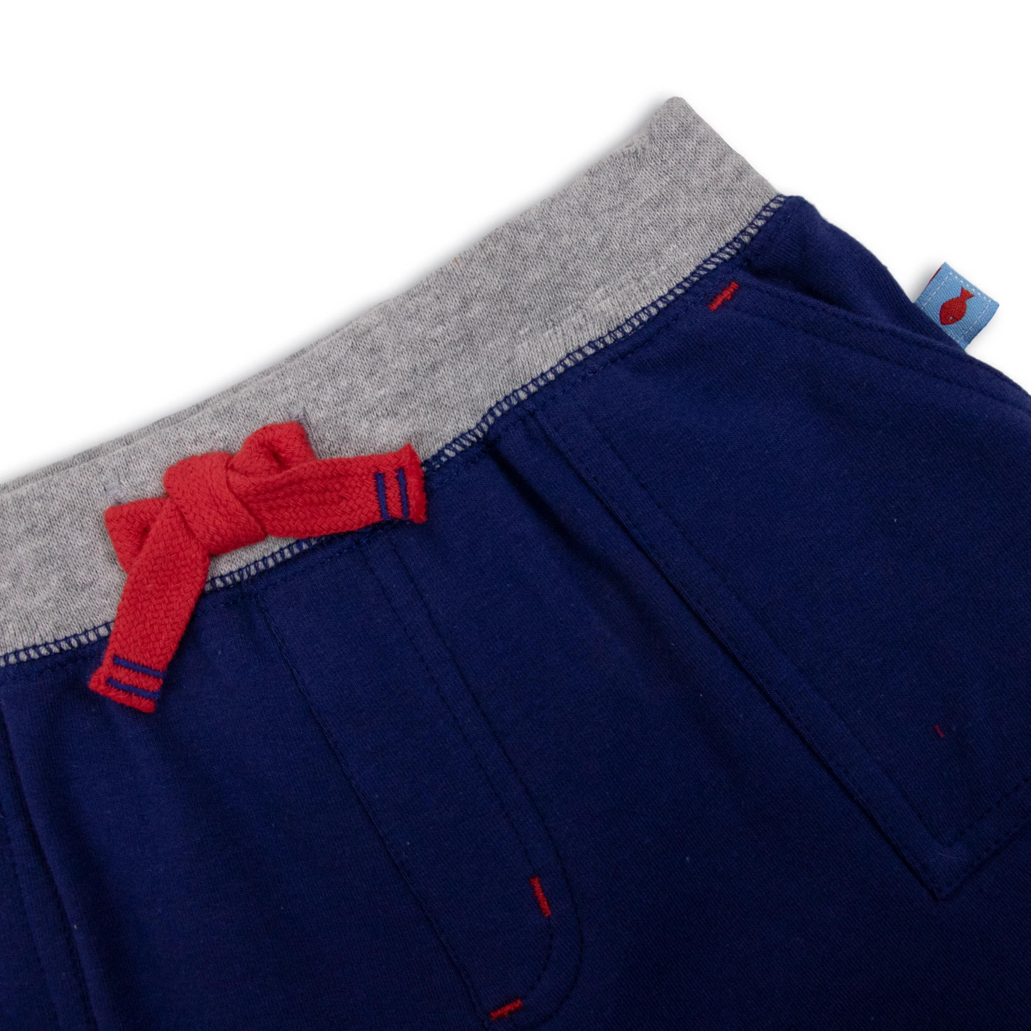 2020 Summer Designer Baby Boy Clothes Set Toddler Organic Cotton Print Shark Cartoon OEM 2 Piece Red short kids clothing