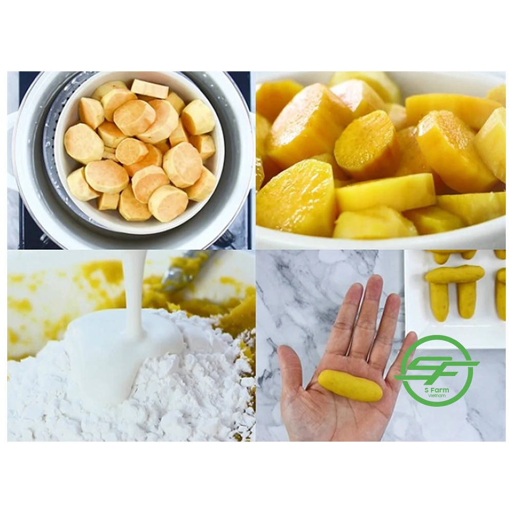 Fresh Potato - 100% Maturity Newest Crop Purple Sweet Potato- 10kg with best price from Vietnam