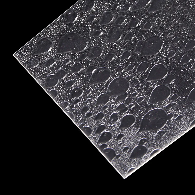 Polystyrene Material Plexiglass Plastic Sheet for Shower door