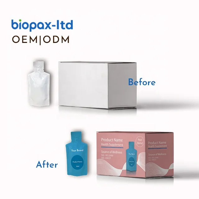 
OEM vitamins collagen sachet for skin moisturizing 