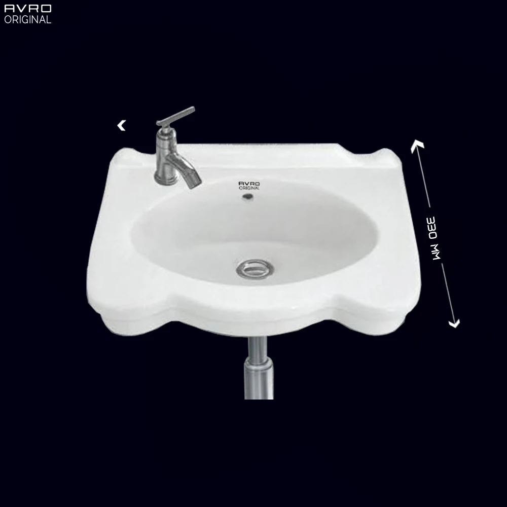 Modern Ceramic Marble Washing Basins Sanitary Items Wall Hung Indoor/Outdoor Wash Basin Sink Factory Price Wholesale Bathroom