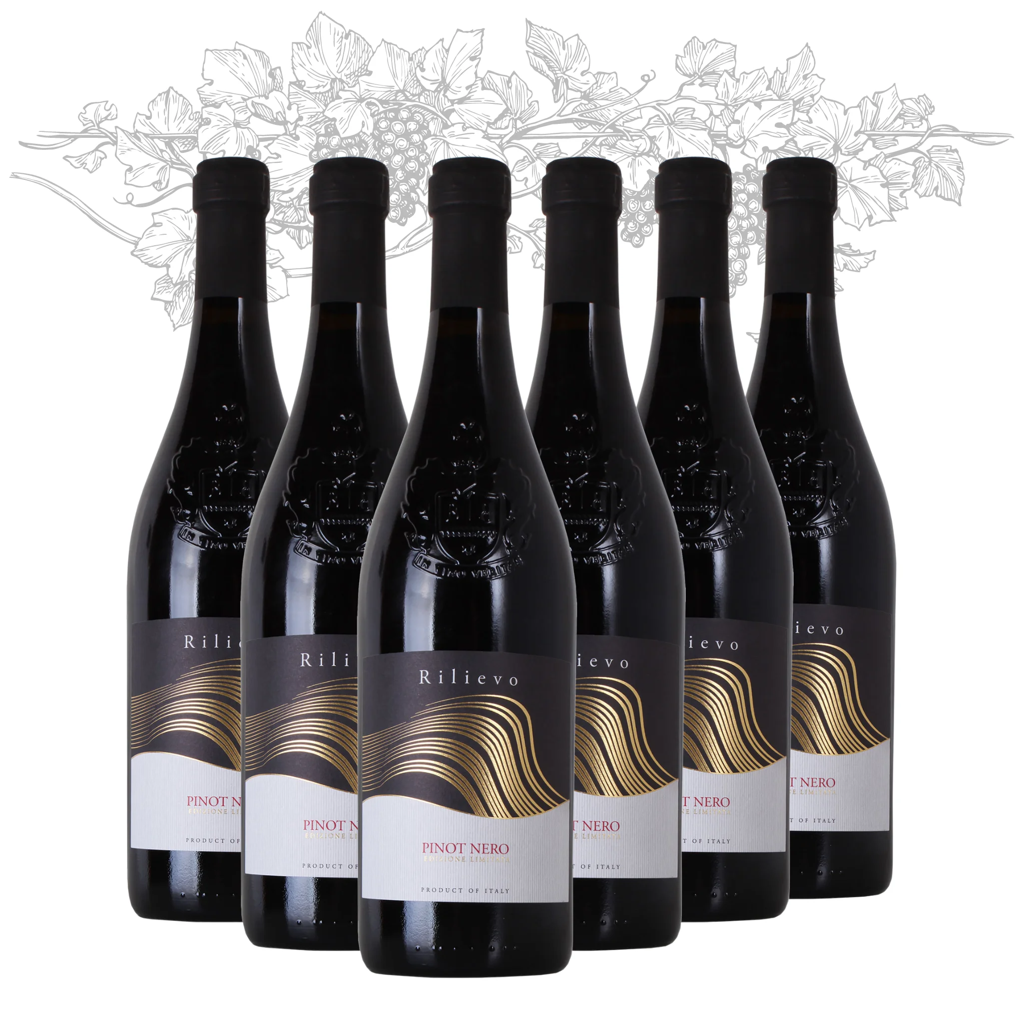 Высококачественное красное вино сделанное в Италии-Pinot Noir treвенецианская сигарета-бутылки 750 мл спирт 12% на