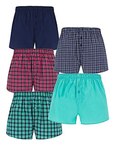 
100% Cotton Check boxer shorts Comfort Soft cotton blend, for softness you can feel, Size Small/Medium/Large/Xl/Xxl 