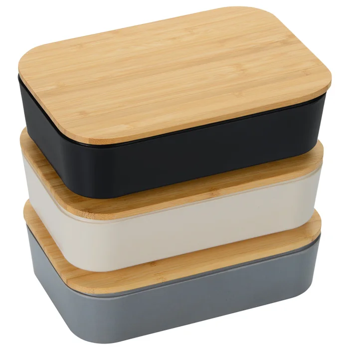bamboo eco-friendly lunch box sandwich eco-friendly indian bamboo fiber lunch box Custom 100% natural bamboo lunch box