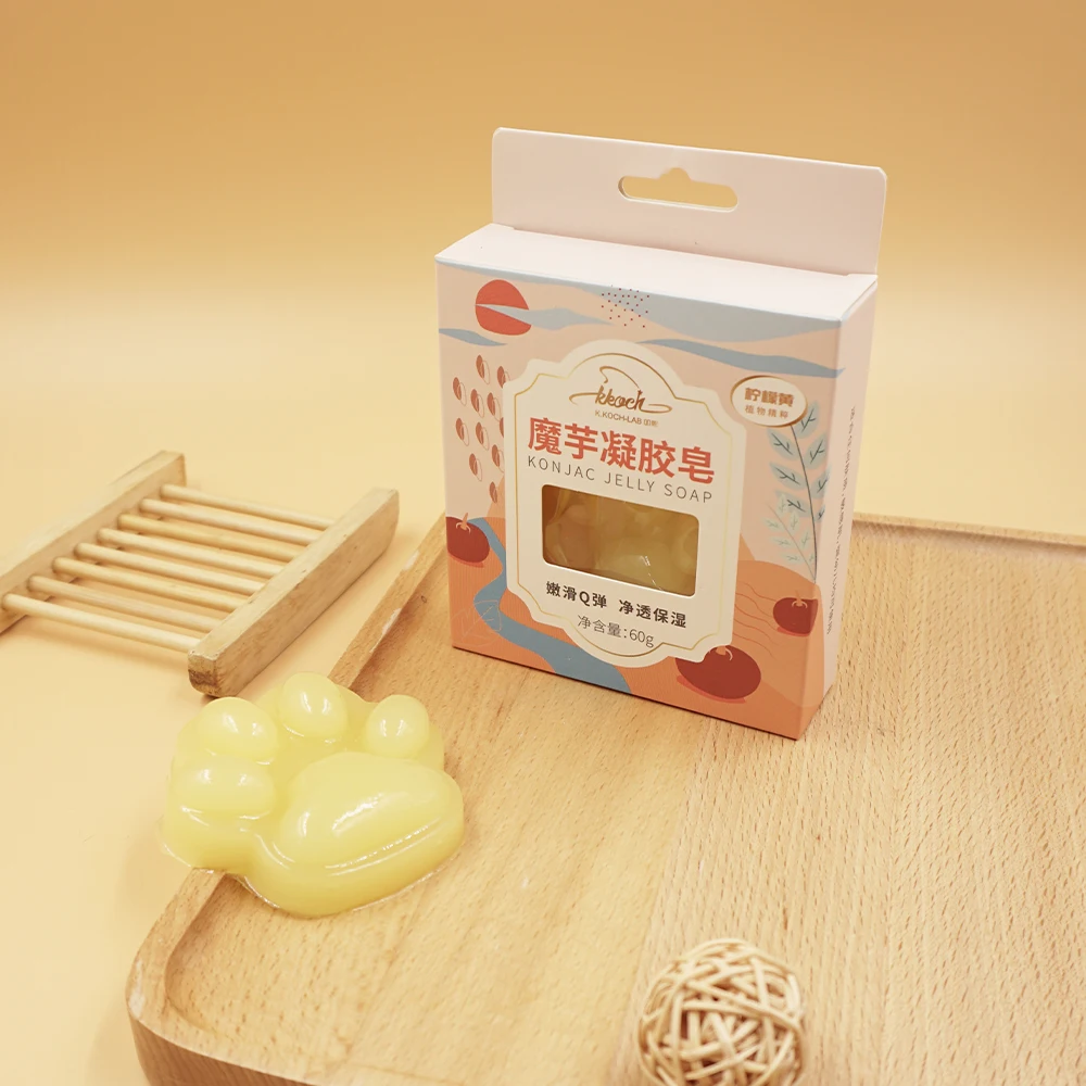 100% натуральное коньячное желейное мыло Bebevisa