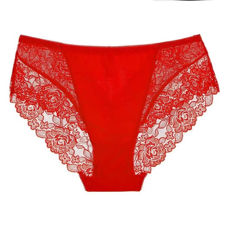 BEIZHI fat women big butts tight see through brief underwear pictures of lace plus size panties