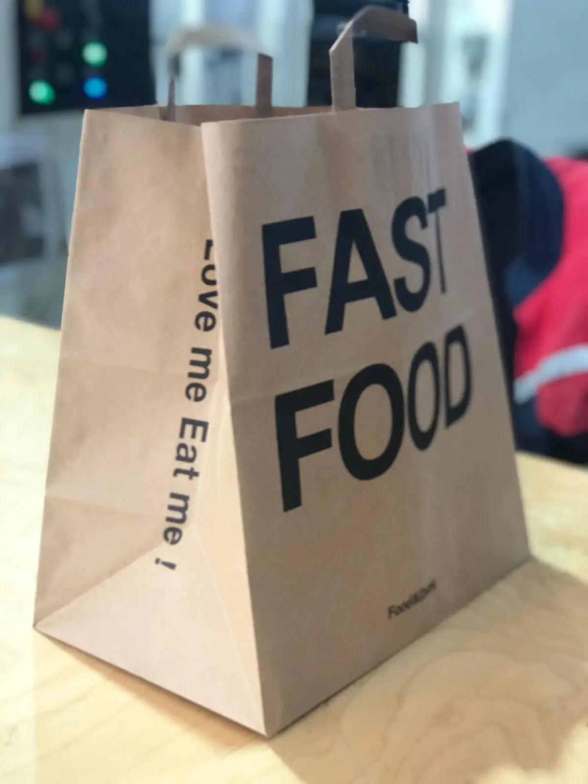 Brown or White Paper food Bags/paper shopping bag/Durable Kraft Paper Bags Accept print logo SOS BAGS WITHOUT HANDLE