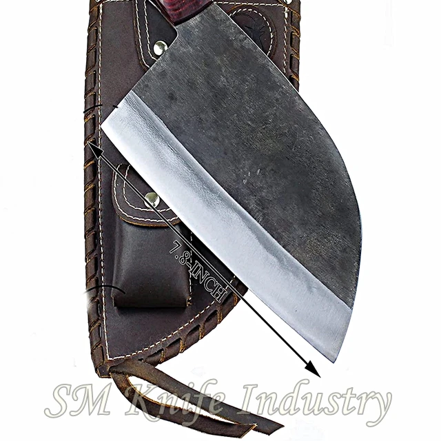 Измельчитель тесак нож немецкой стали ежедневная Кухня Использование Прочный кухонных инструментов из углеродистой (smk-2015)