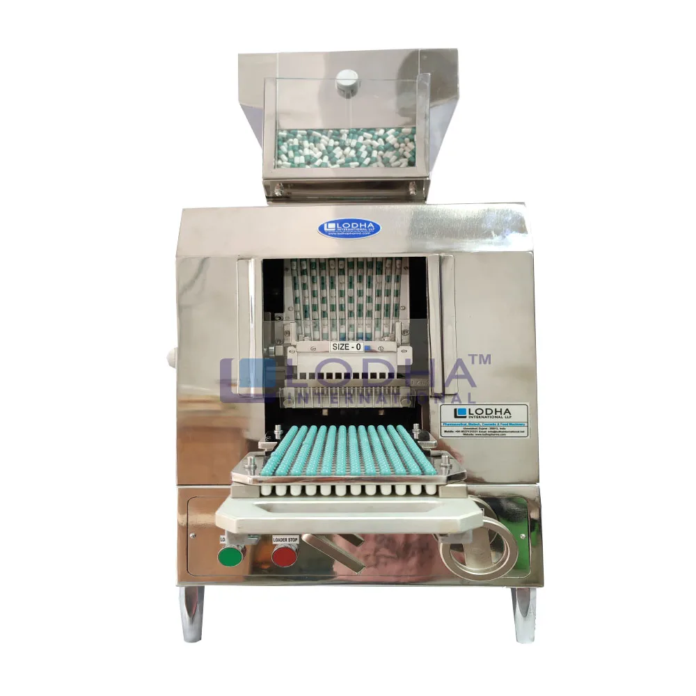 GMP Model Capsule Loader, Capsule Arranger, Capsule Inserter