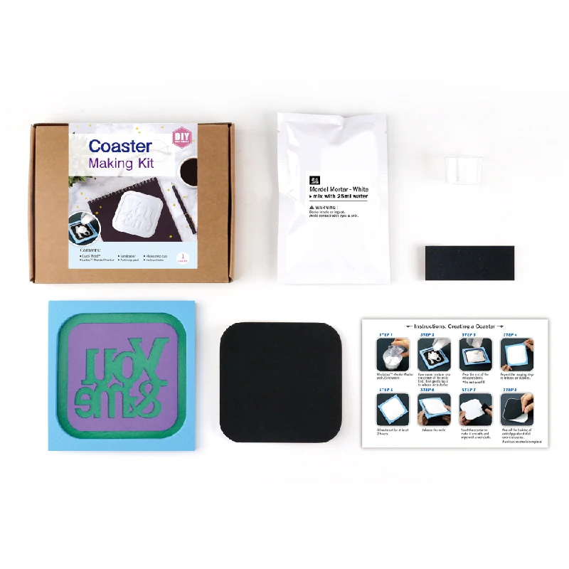 Make your own coasters absorbent coasters diy kit