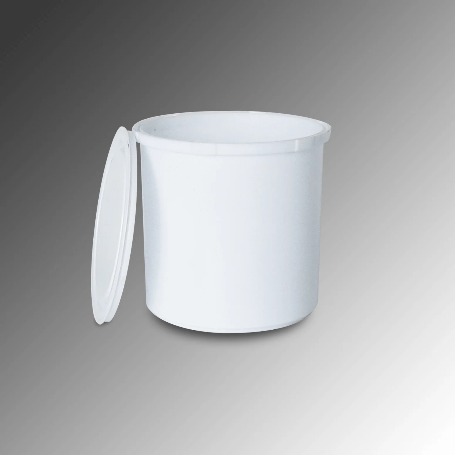 Cheap Virgin Multi-purpose PP Plastic Paint bucket empty Paint bucket-1Lit cylinder