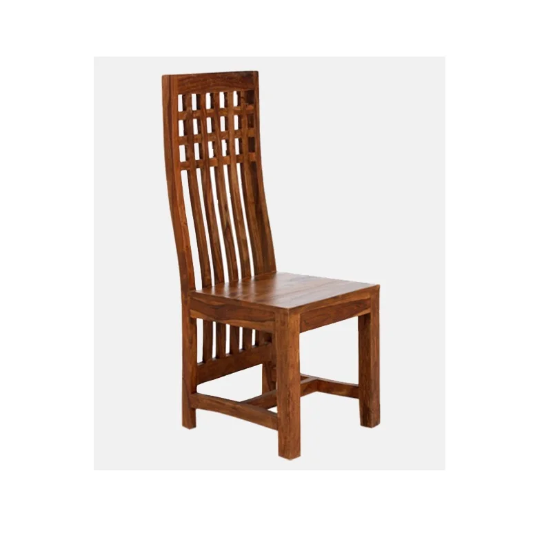 Antique Finished Handcrafted Acacia Wood Chair Wholesale Manufacturer and Exporter