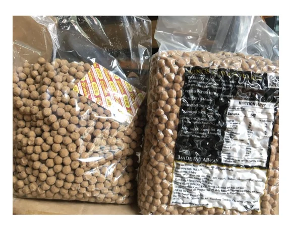 Шарики-Топпинг для молочного чая, полезные ингредиенты для Пузырькового чая со вкусом коричневого сахара, цена от поставщика во Вьетнаме, упакованные в пакет