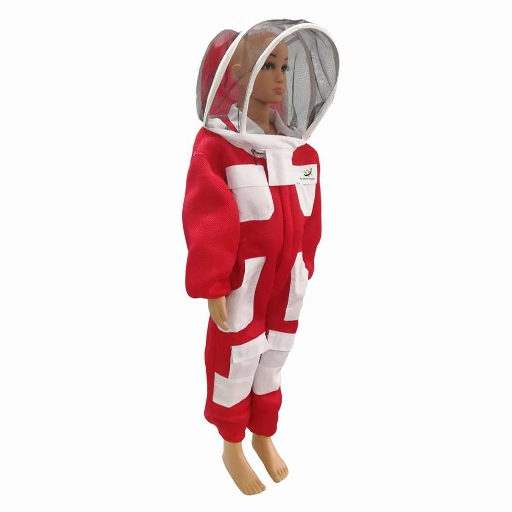 Cotton Ventilated Bees Beekeeping Suit Professional Beekeeper Protection Clothes Factory Beekeeping Jacket Custom TI-BS-004 PK