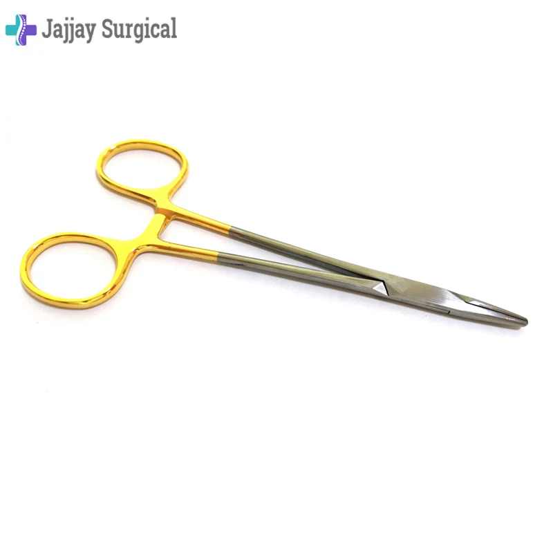 Needle Holder Forceps 14.3cm Tungsten Carbide T.C Dental Surgical Best Quality Medical Instruments