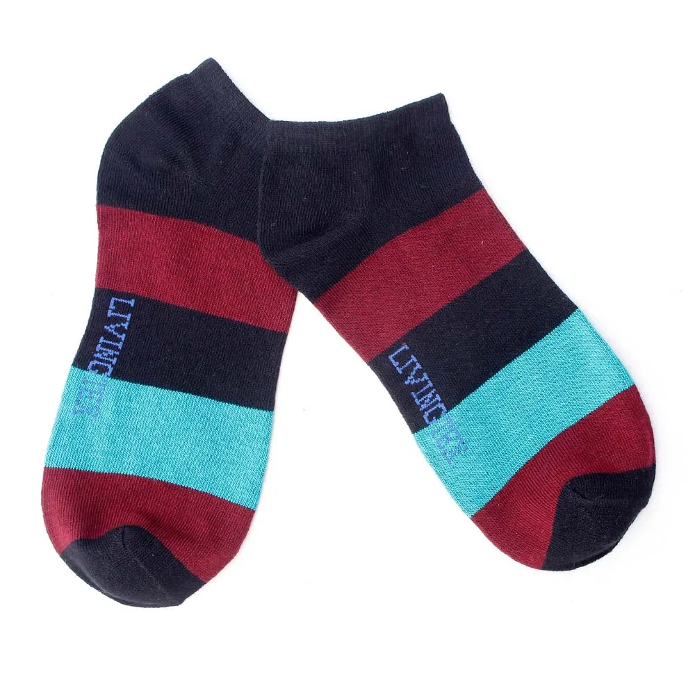 Socks for Men Women Kids Multiple Color Striped Design Soft Comfortable Cheap Price Bangladesh Produced Wholesale Ready to Ship
