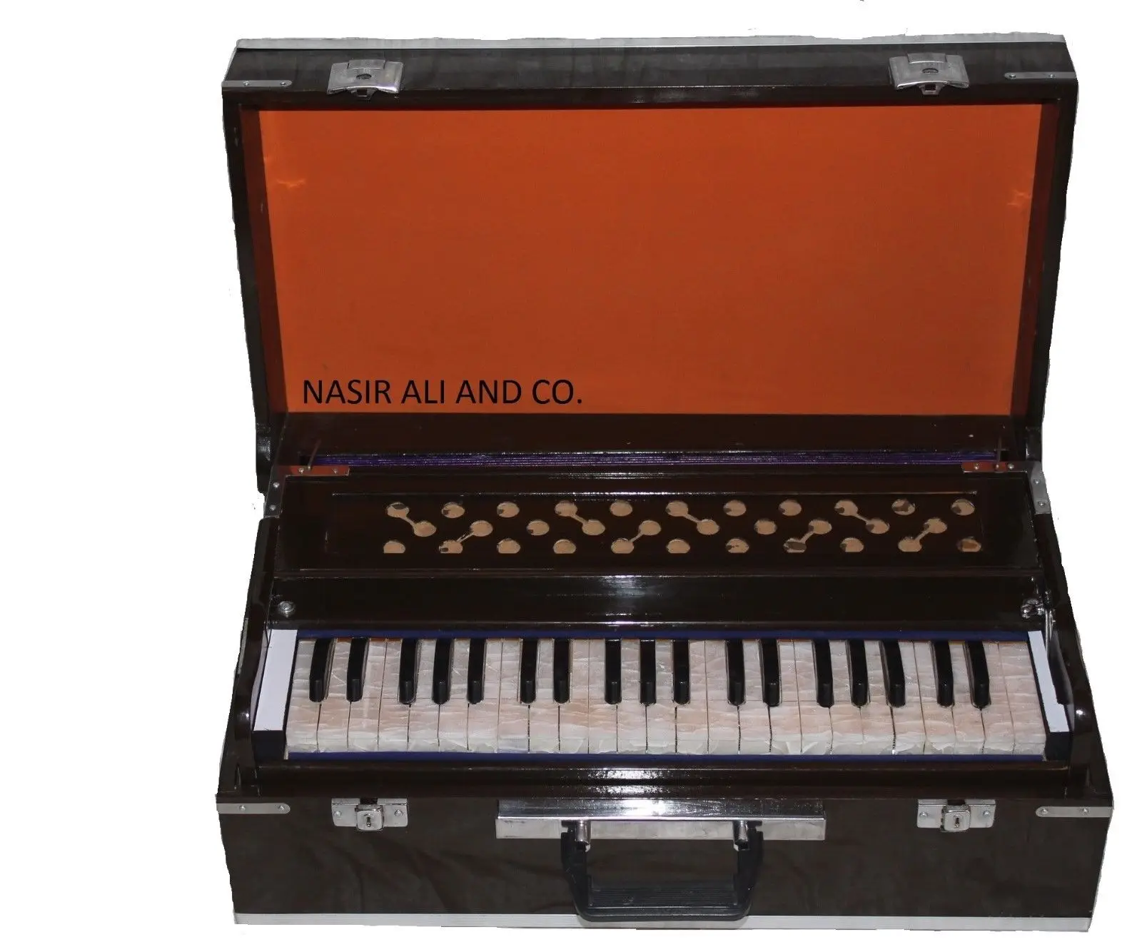 Traveler Peti Baja 2 3/4 Octave 440 Hz Bhajan Kirtan Mantra Hand Pumped Harmonium