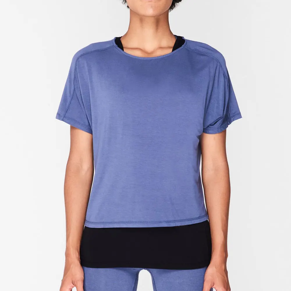 Women Clothing Apparel Ladies Plus Size T Shirt Casual Latest Design Summer Cotton Tees For Women Plain Custom Fitness T-Shirt