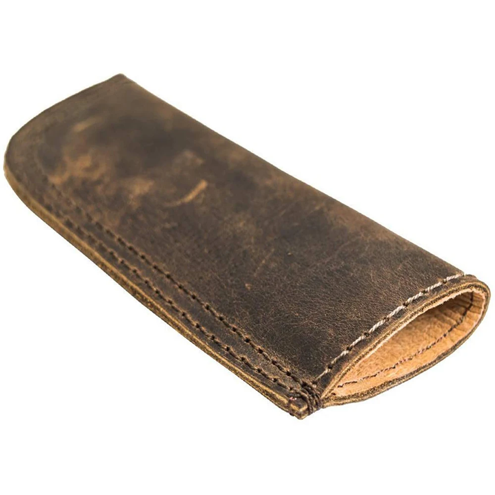 Wholesale Adjustable Leather Cast Iron Handle Cover, Heat Resistant Skillet Pan Handle Cover, Cast Pot Handle Sleeve Holders