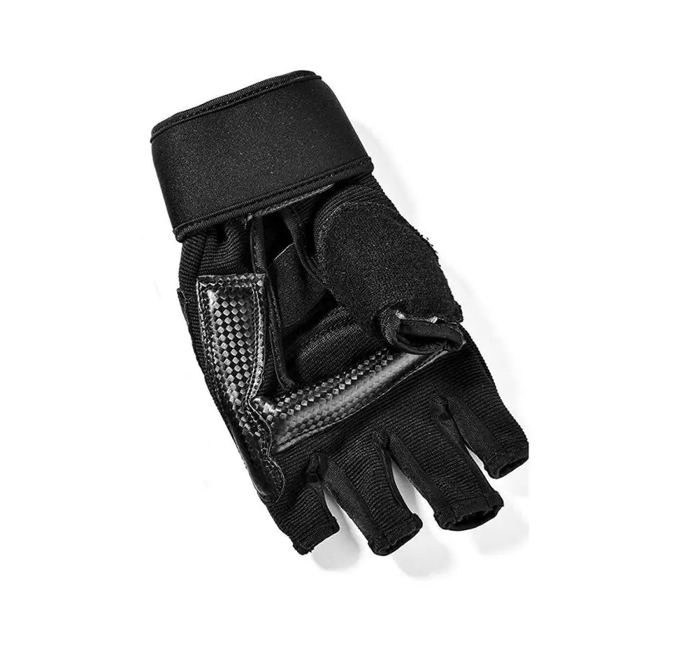 MMA Boxing Gloves Custom Logo Half Finger PU Leather Best Quality