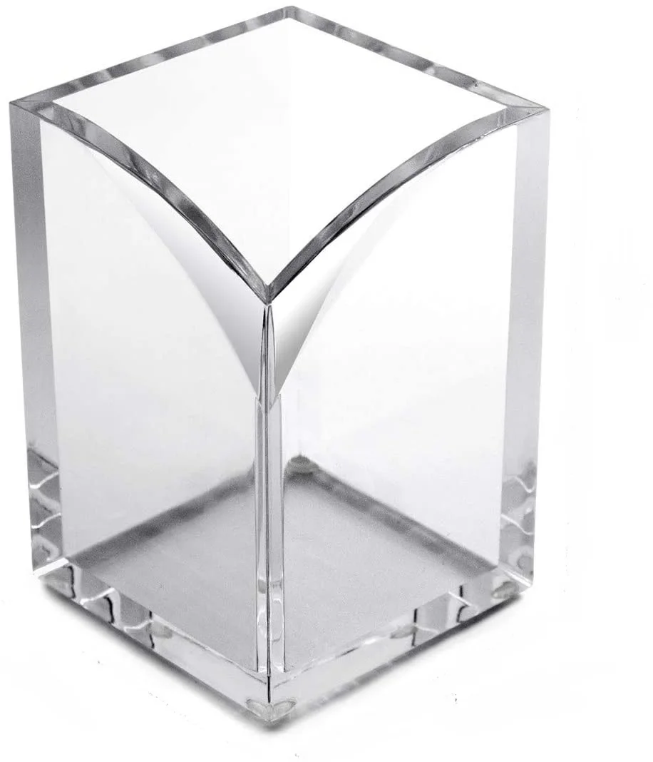 wholesale Acrylic desk organizer Stationery Set acrylic pencil holder  luxury