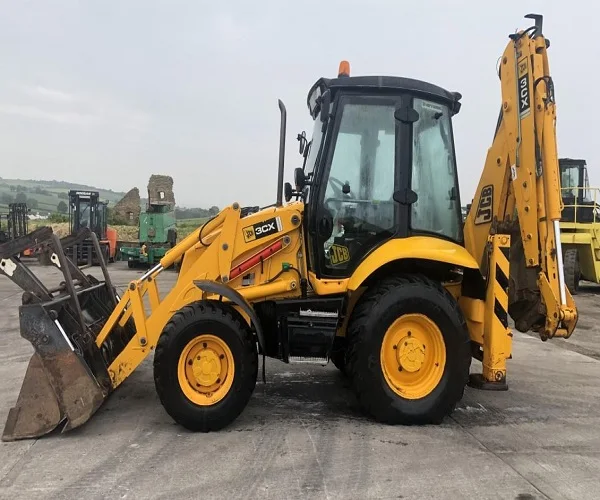 Землеройный 4X4 Machinery JCB 3CX б/у тракторный экскаватор-колесный фронтальный погрузчик на продажу