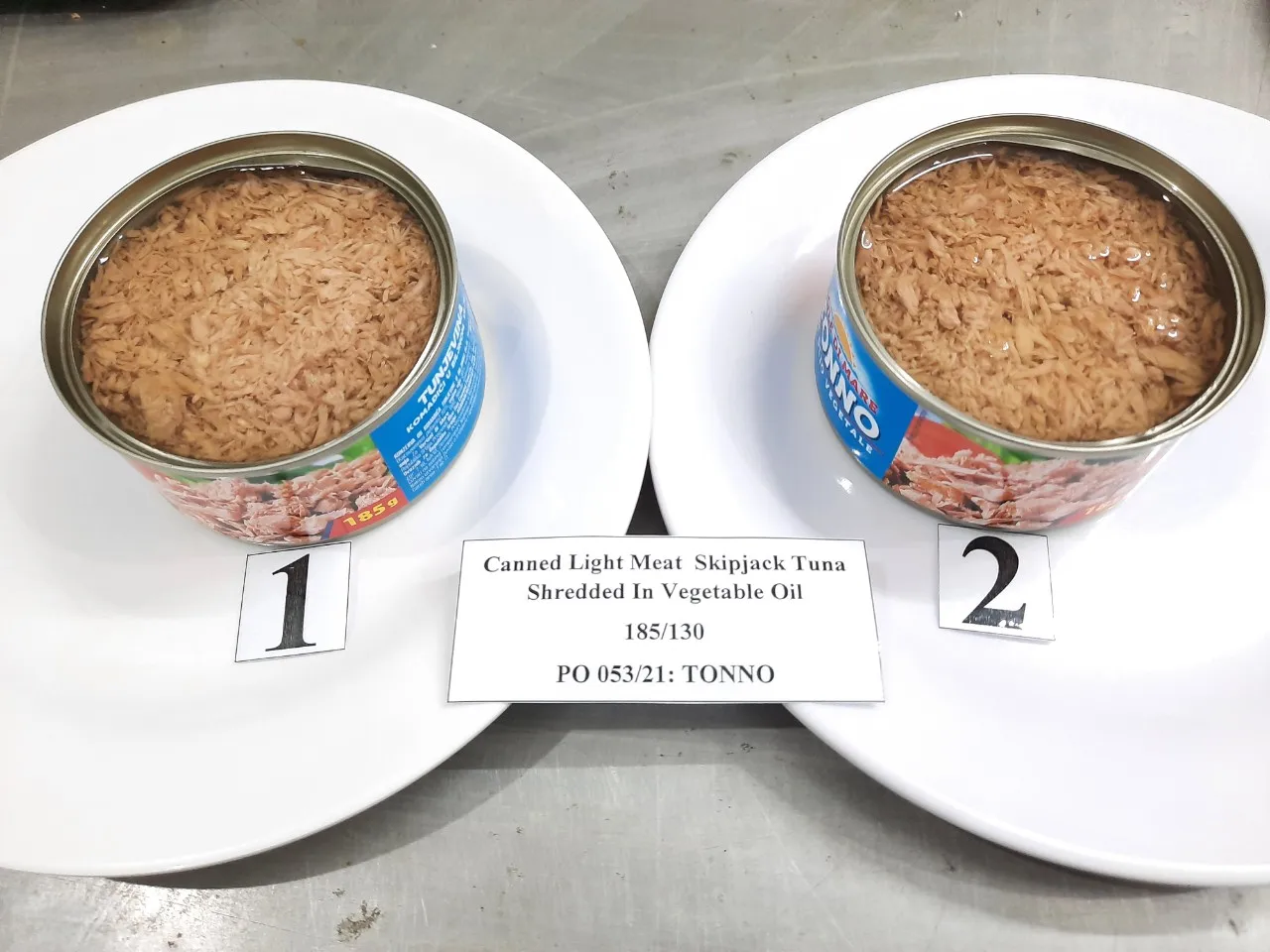 Thailand Canned Food Canned Light Meat Tuna Shredded With HACCP HACCP KOSHER EEC GMP Food Certification