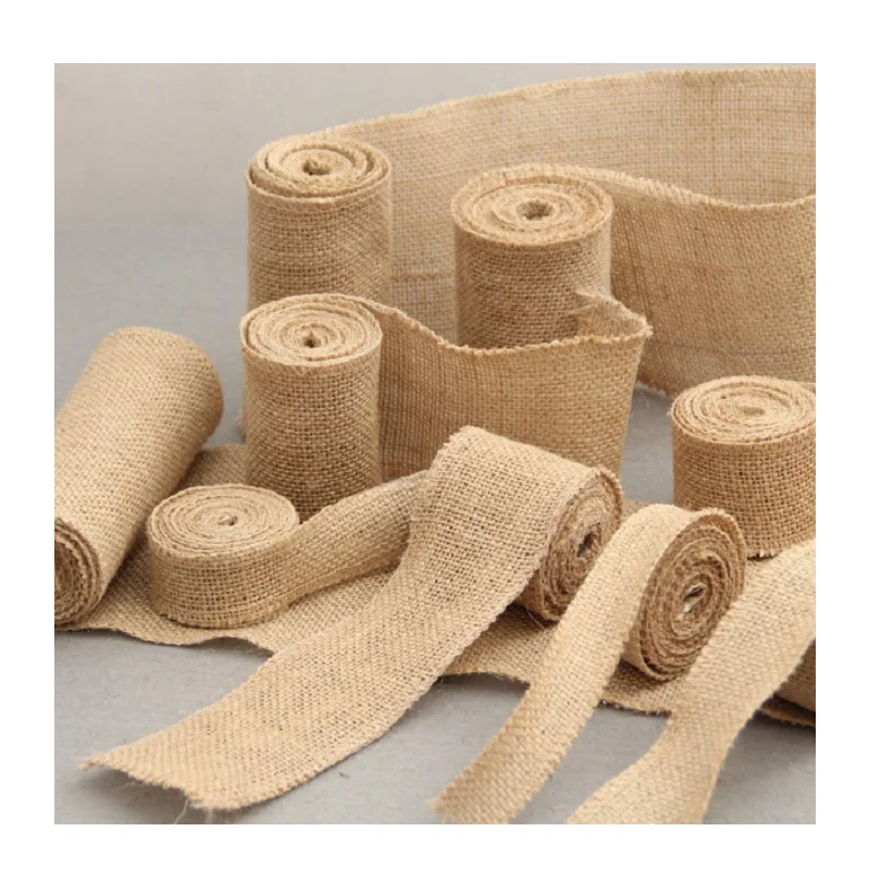 100% Natural Moisture Jute Hessian Cloth Customized Size Hot Selling Factory Manufacturer Wholesale Price from Bangladesh