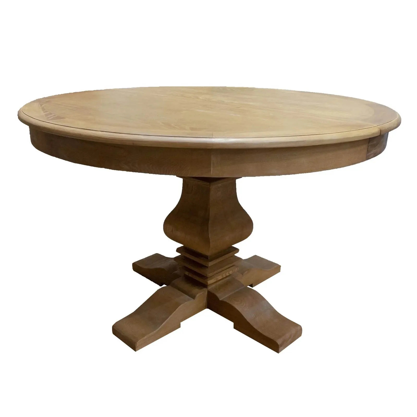French Style Durable Provincial Nordic Solid Wood Dinning Oak Table