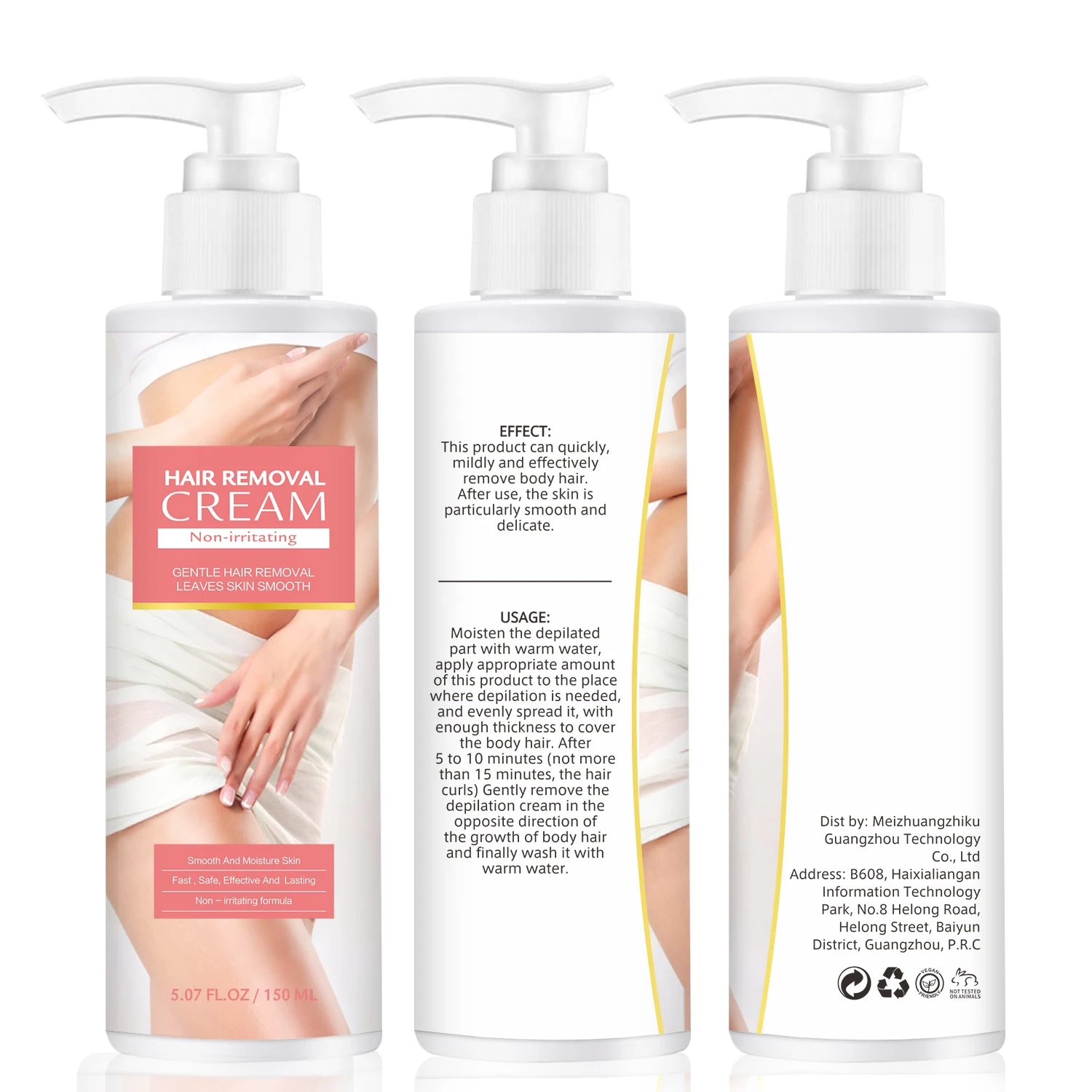 Hair Growth Inhibitor High-Quality Professional Body Hair Removal Cream For Men Women Painless Hair Removal Cream