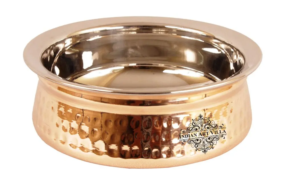 High Quality Steel Copper Handi For Serving At Wholesale Price Best Quality Cookware Supplier & Manufacturer Volume-500 Ml