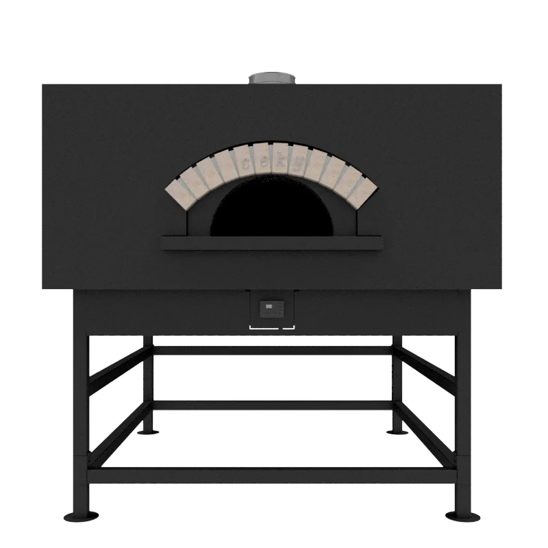 Finest Rank MADE IN ITALY Quadrato 150 Gas burning pizza oven ready to ship