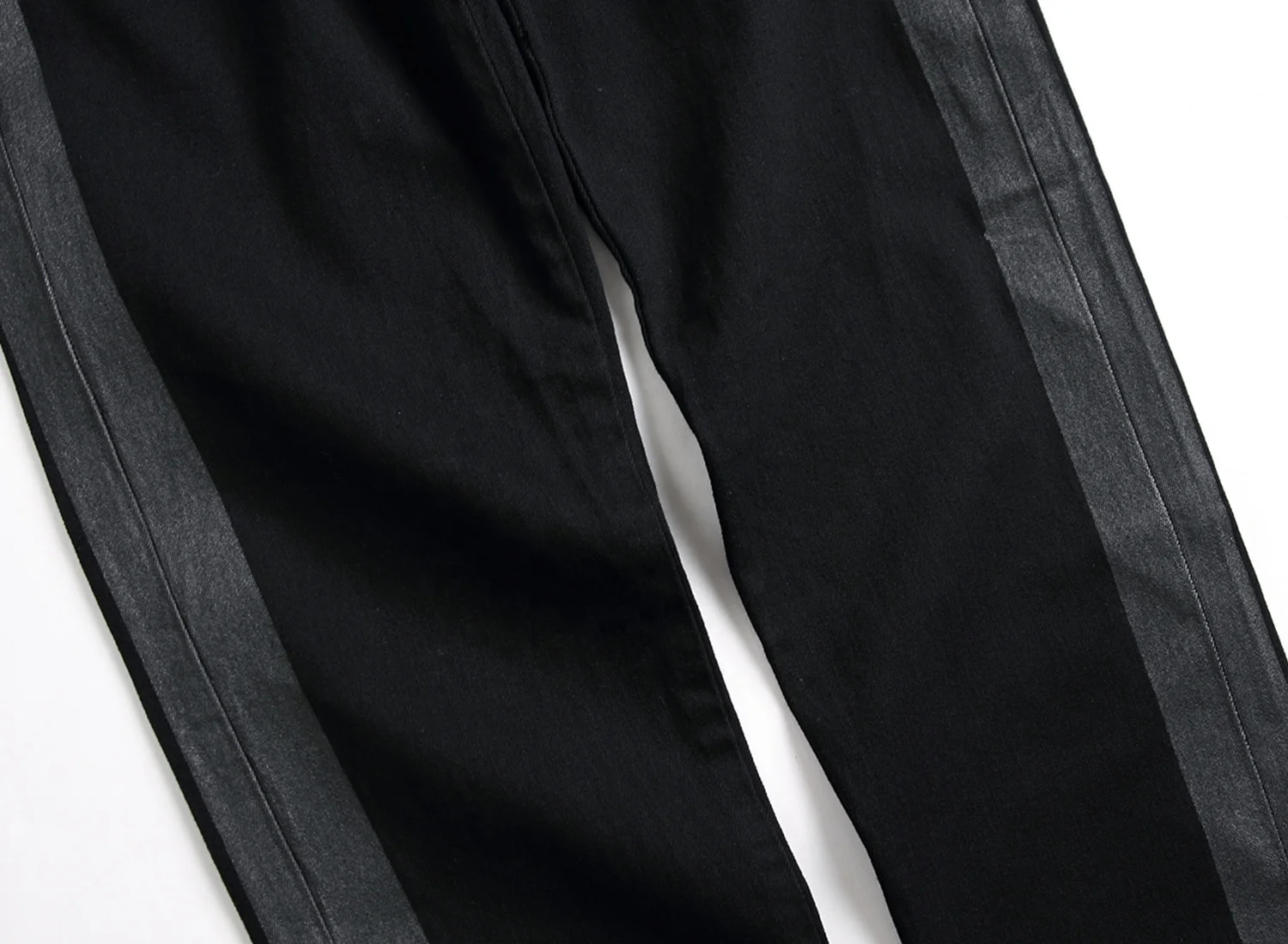 Прямые продажи с фабрики, новинка, мужские черные эластичные джинсы с перекрестными краями Amazon, прямые повседневные мужские джинсы большого размера