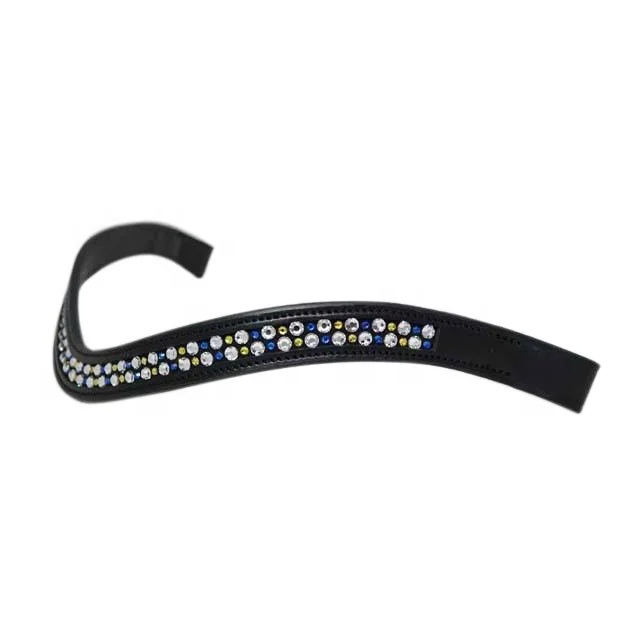 Manufacturer Soft Padded Stud Guard Leather Girth For Horses