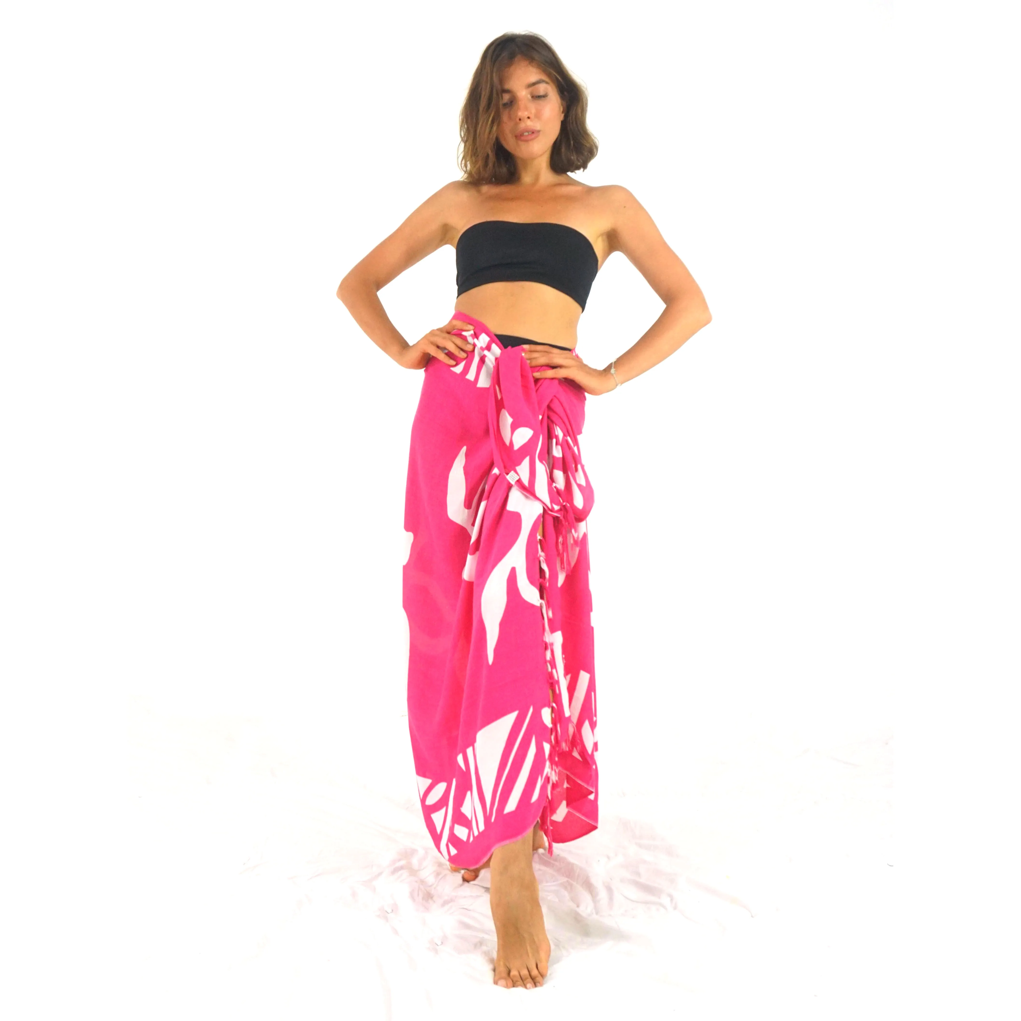 Sarong Animal Print Hawaiian Sarong Pareo Sarong Beachwear Cover Up 100% Rayon PR055-002R2